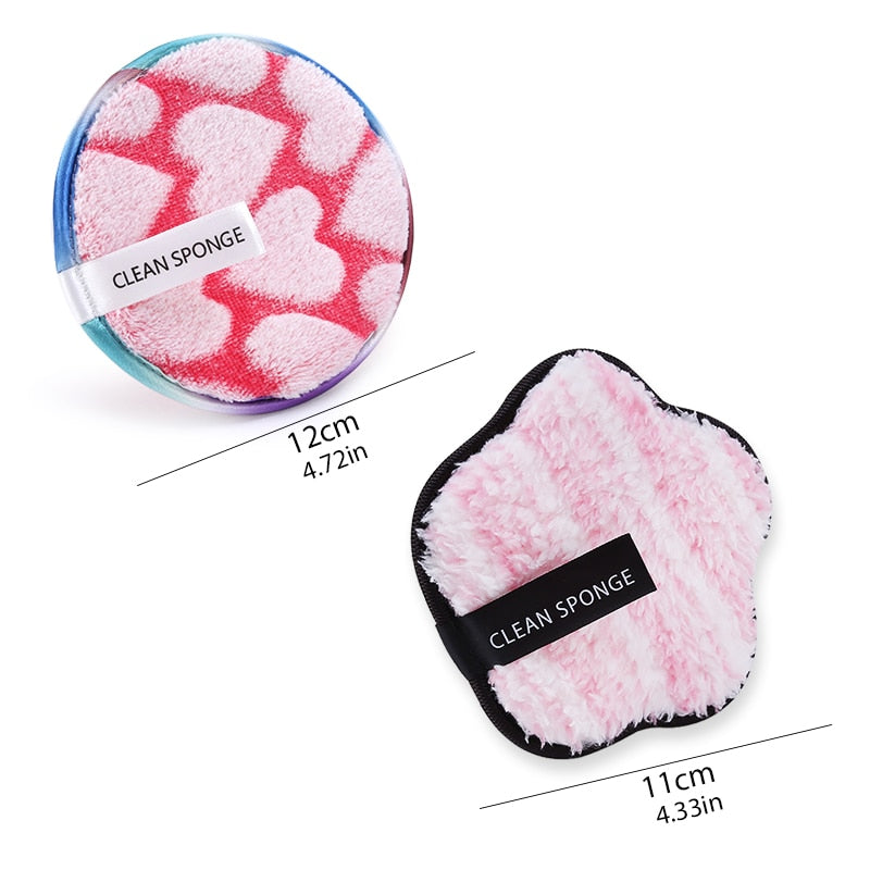 2pcs/set Reusable Makeup Remover