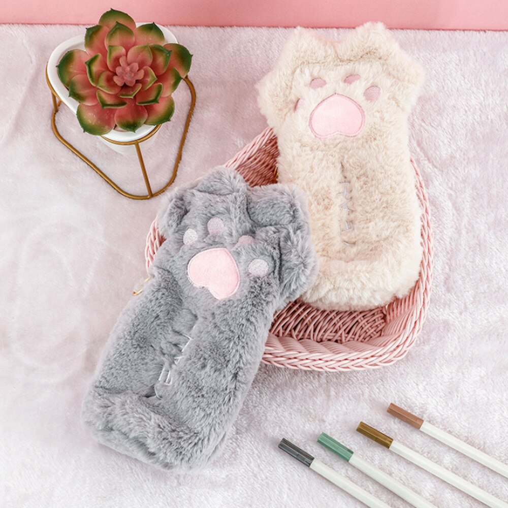 Cute Cat Paw Makeup Pouch