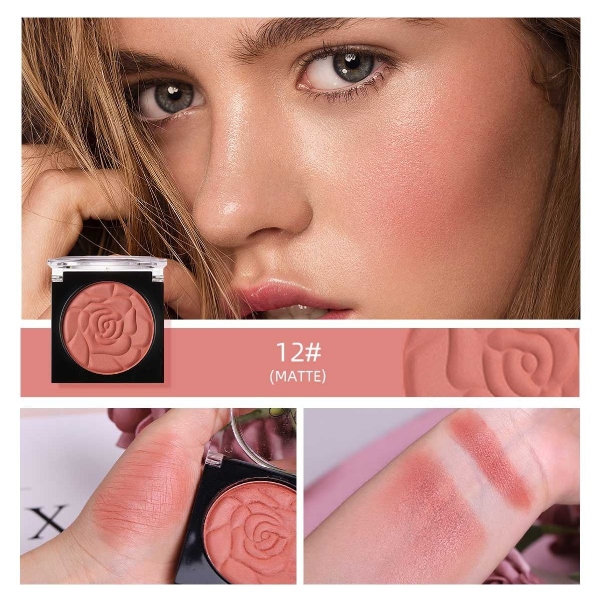 MENOW 10-Colour Petal Blush