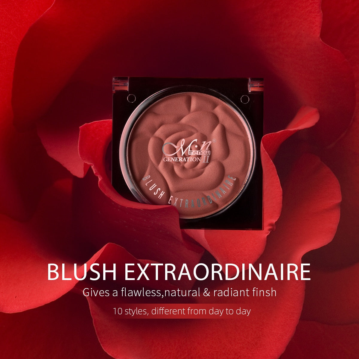 MENOW 10-Colour Petal Blush