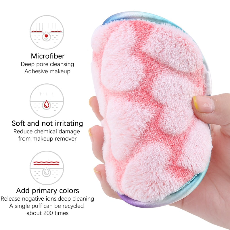 2pcs/set Reusable Makeup Remover