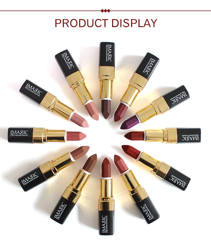 IMAGIC Lipstick 12 Colours