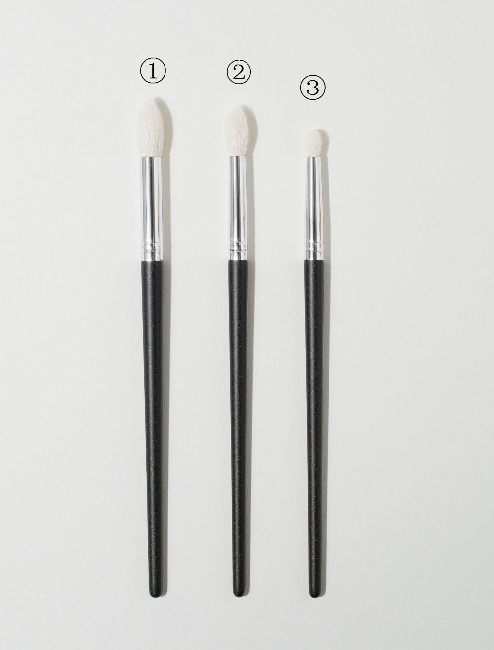 Shinedo 3 Pcs Goat Hair Makeup Brushes