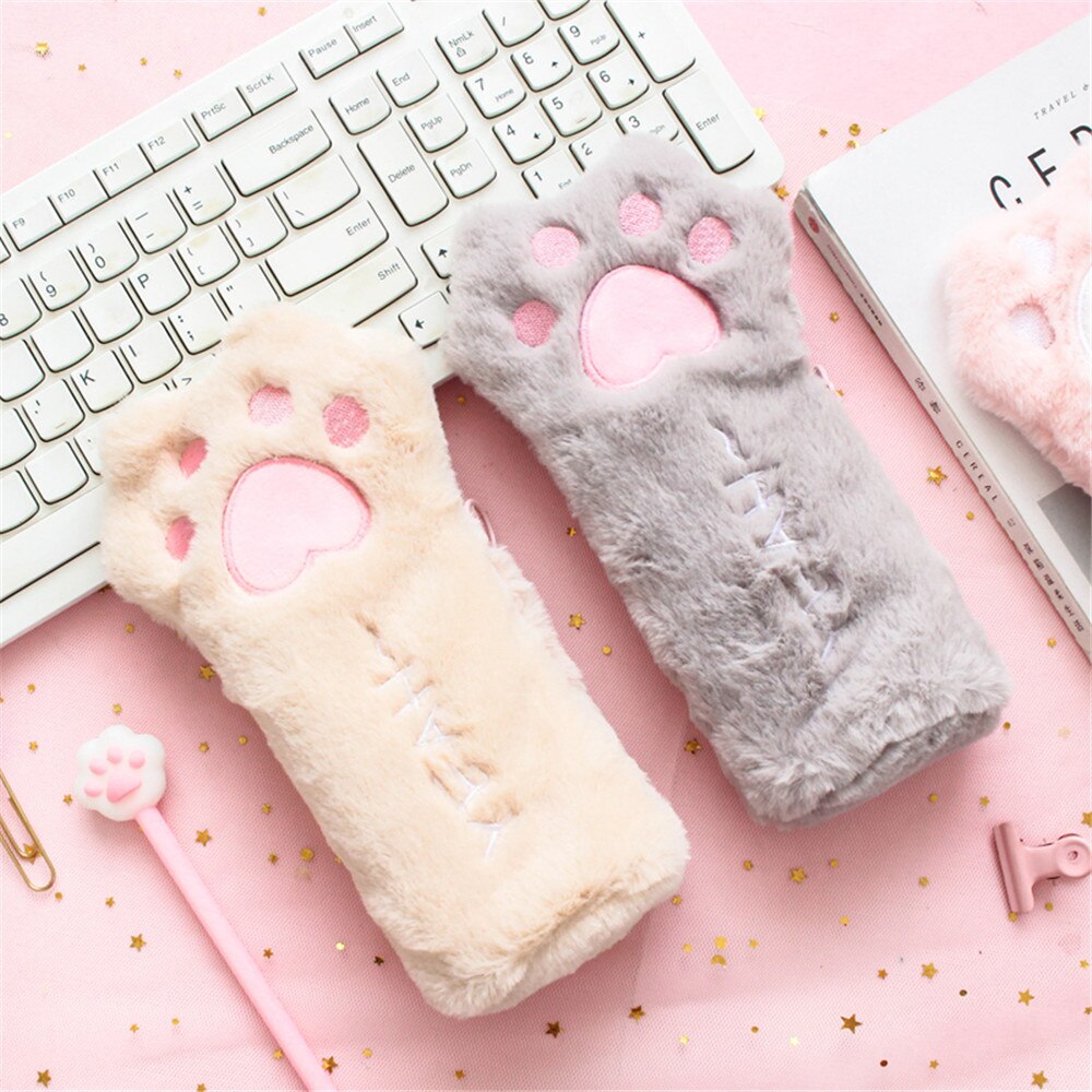 Cute Cat Paw Makeup Pouch