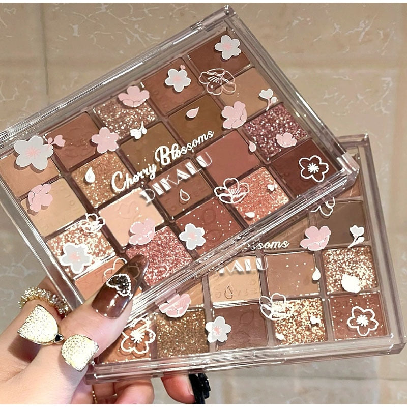 Glitter Cream Eye Shadow Palette