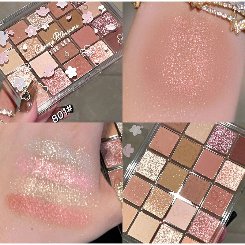 Glitter Cream Eye Shadow Palette