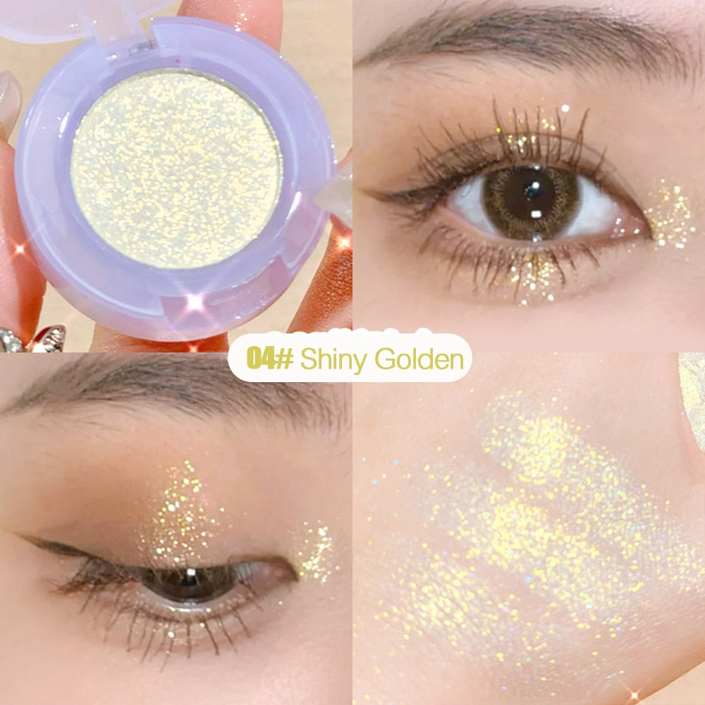 Monochrome Eyeshadow Highlighter Diamond Glitter