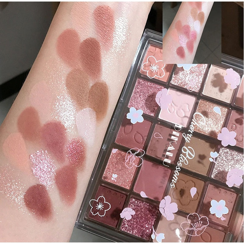 Glitter Cream Eye Shadow Palette