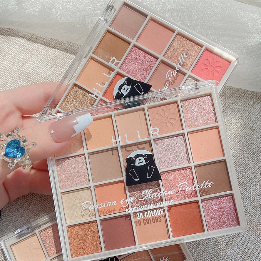 Glitter Cream Eye Shadow Palette