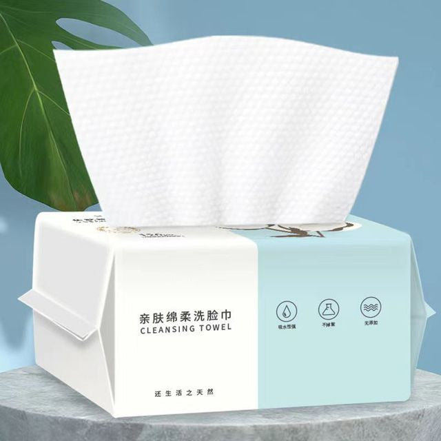 100PCS Natural Disposable Face Towel