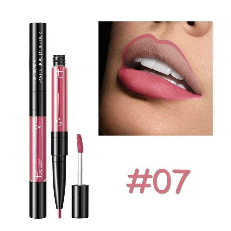 New Double-headed Lipstick/Lip Gloss/Lip Liner