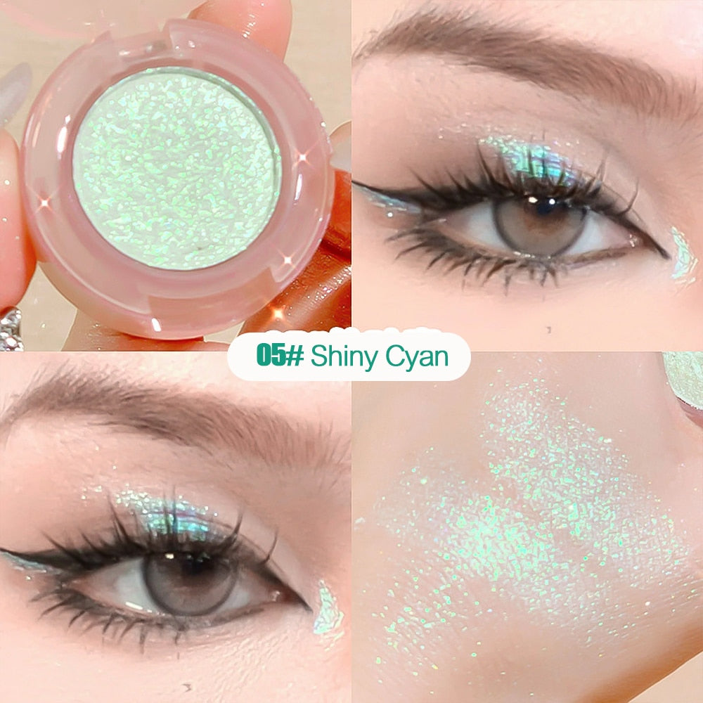 Monochrome Eyeshadow Highlighter Diamond Glitter