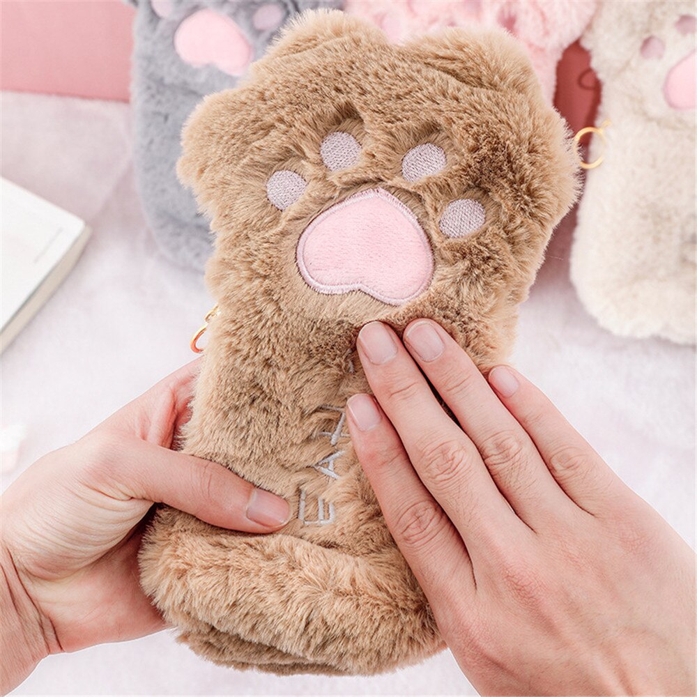 Cute Cat Paw Makeup Pouch