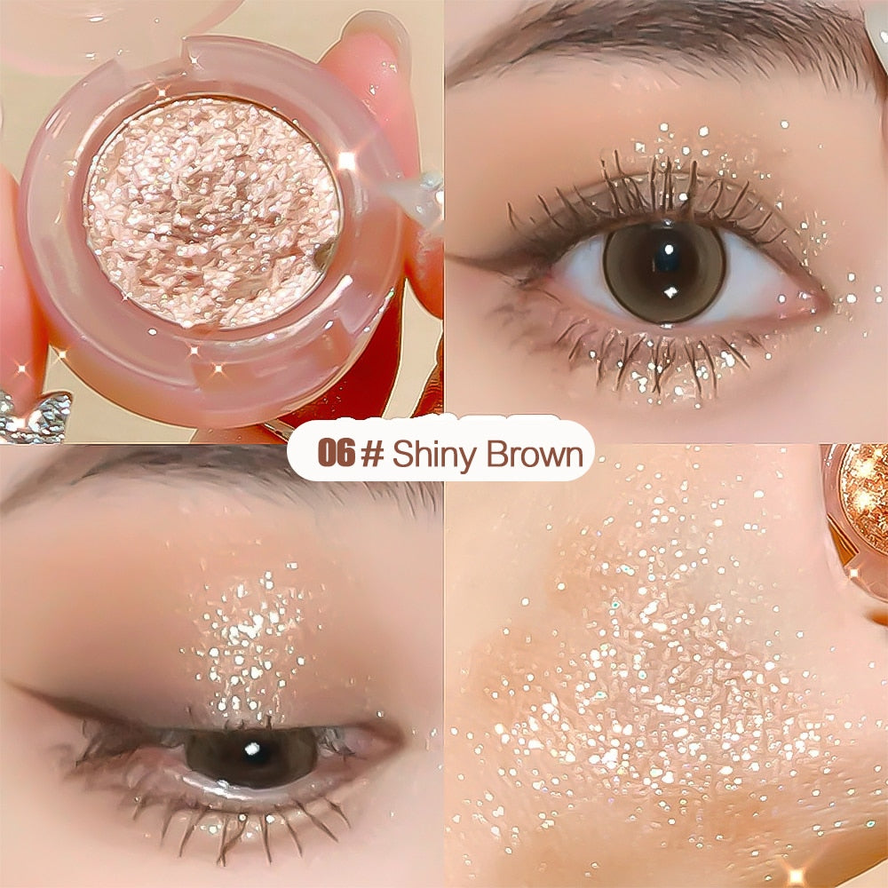 Monochrome Eyeshadow Highlighter Diamond Glitter