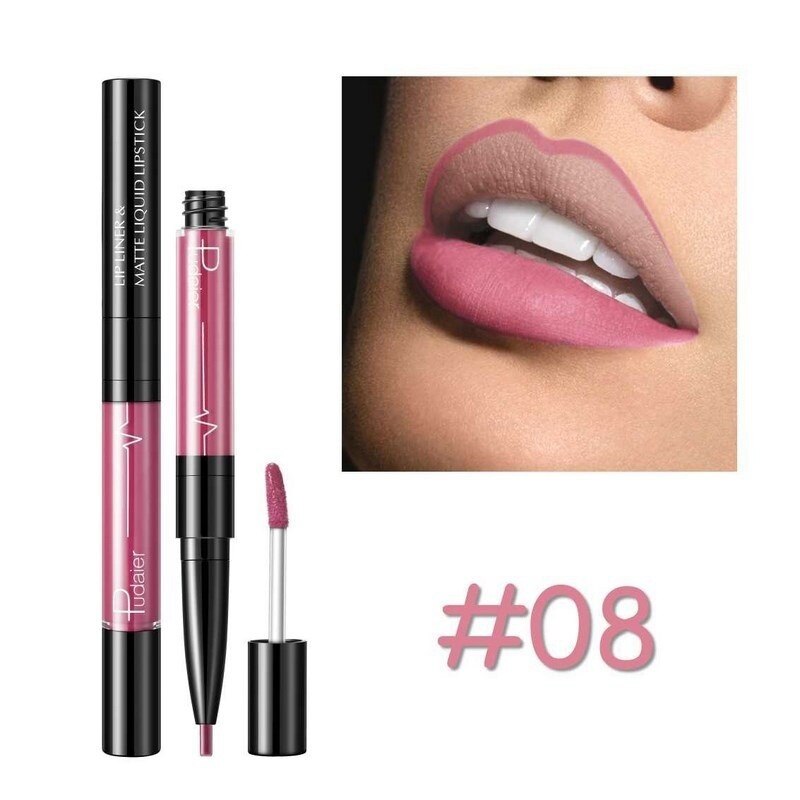 New Double-headed Lipstick/Lip Gloss/Lip Liner