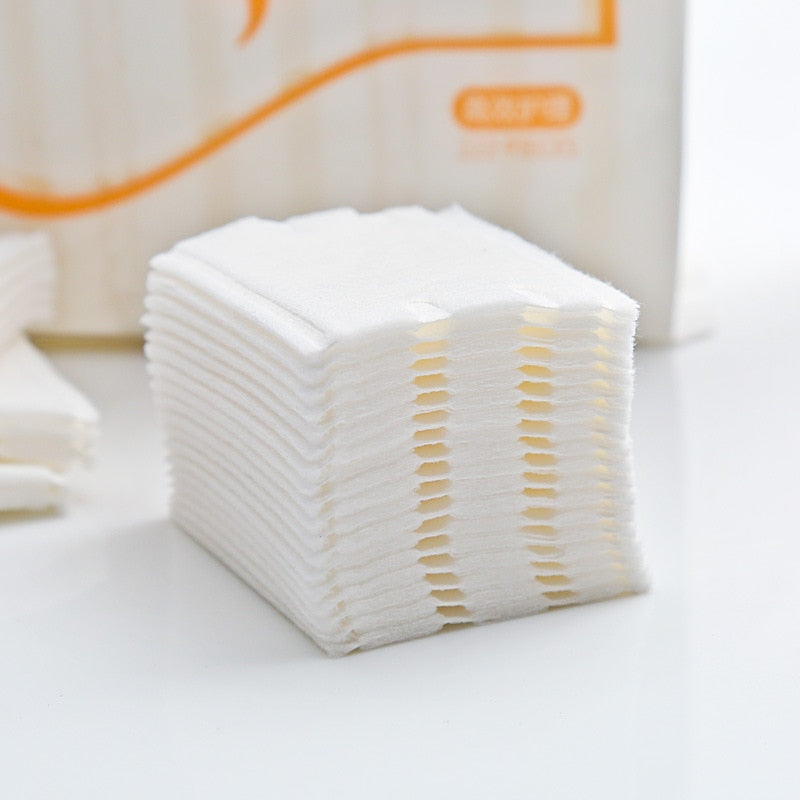 222pcs Cotton Pads Makeup Remover