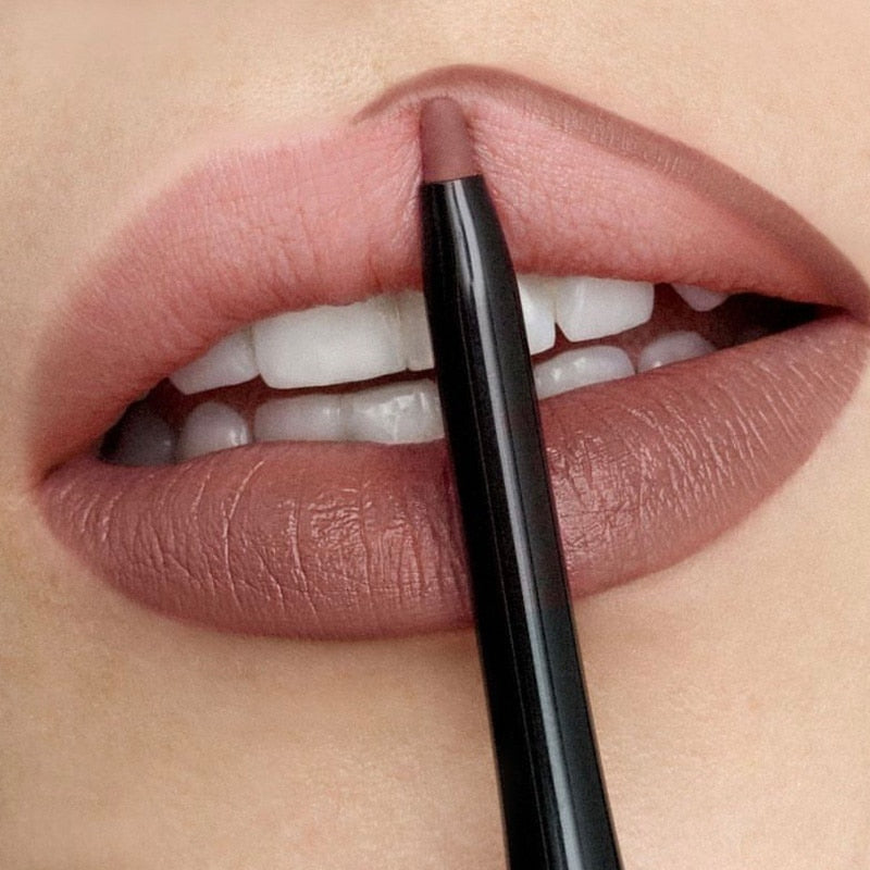 Waterproof Matte Lipliner 12 Colours